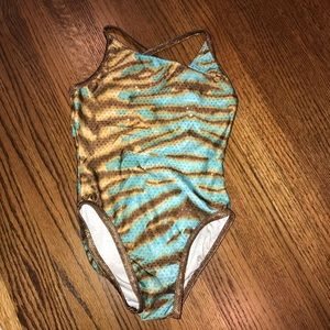Girls leotard satara leos sz child large animal
